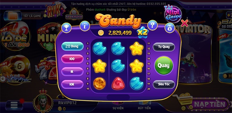 mini game candy 5 Large